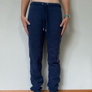 Navy blue New York sweatpants